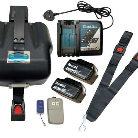 500KG portawinch with 3 pin mains charger