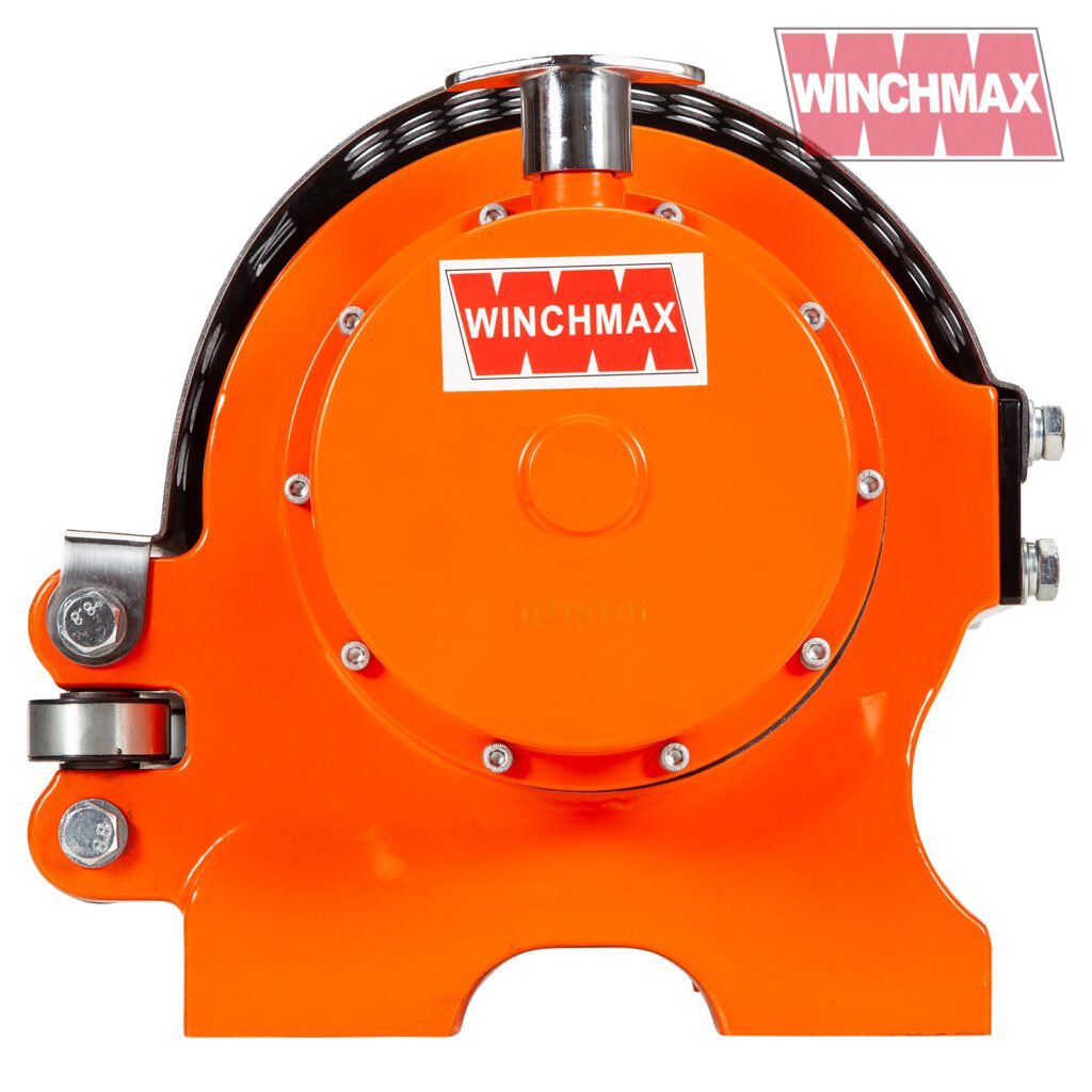 20,000lb (9,072kg) Original Orange Z Hydraulic Winch. 25m x 14mm Steel ...