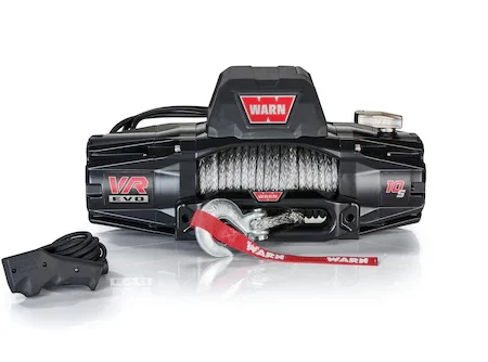 Warn VR EVO 10-S Winch with Synthetic Rope - 12V
