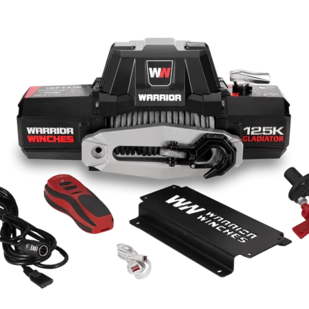 Gladiator F-Type 12500 Synthetic 12v Electric Winch