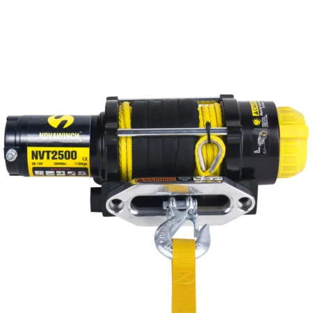 Novawinch 2,500lb 12V Electric ATV Winch with Synthetic Rope & Remote