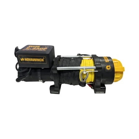 Novawinch 4,500lb 12V Electric ATV Winch with Synthetic Rope & Remote