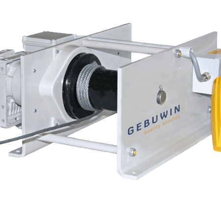 Gebuwin Electric worm gear winch EW3200 - 3200 kg - 400V