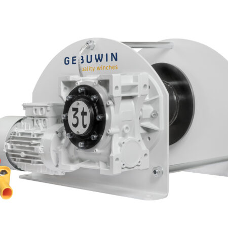 Gebuwin Electric e-Winch 250KG (400/230V) - pulling winch