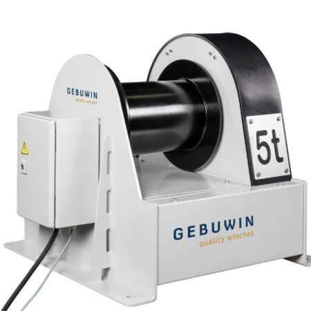 Low speed electric worm gear winch LS5000 (230V) - 5000 kg