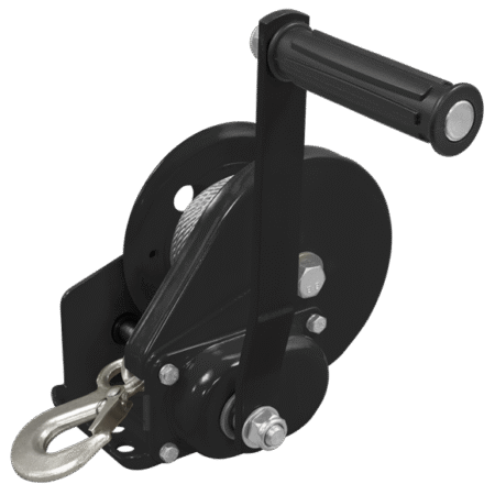Sealey - Geared Hand Winch with Brake & Cable 540kg Capacity
