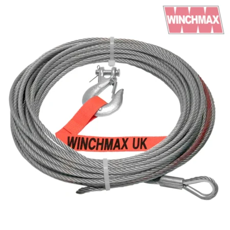 Steel Rope 15m x 6mm. Hole fix.