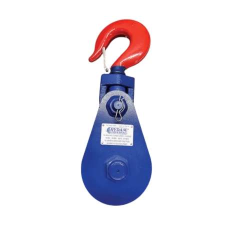 Rydam Heavy-Duty Wire Rope Snatch Block | Swivel Hook Edition