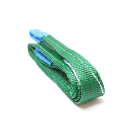 Miller Weblift 2T Duplex Flat Belt Sling Green 60mm