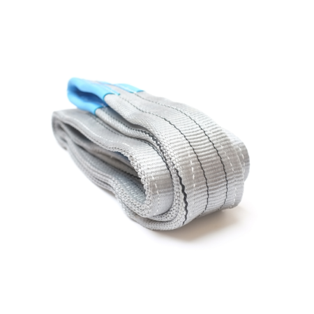 Miller Weblift 4T Duplex Flat Belt Sling Grey 120mm