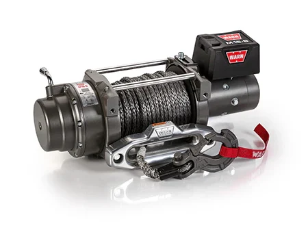 Warn M15-S 12V Winch with Synthetic Rope