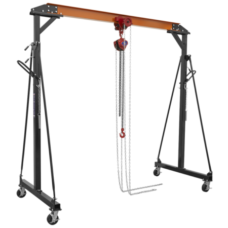 Portable Adjustable Gantry Frame with Trolley Combo 2 Tonne