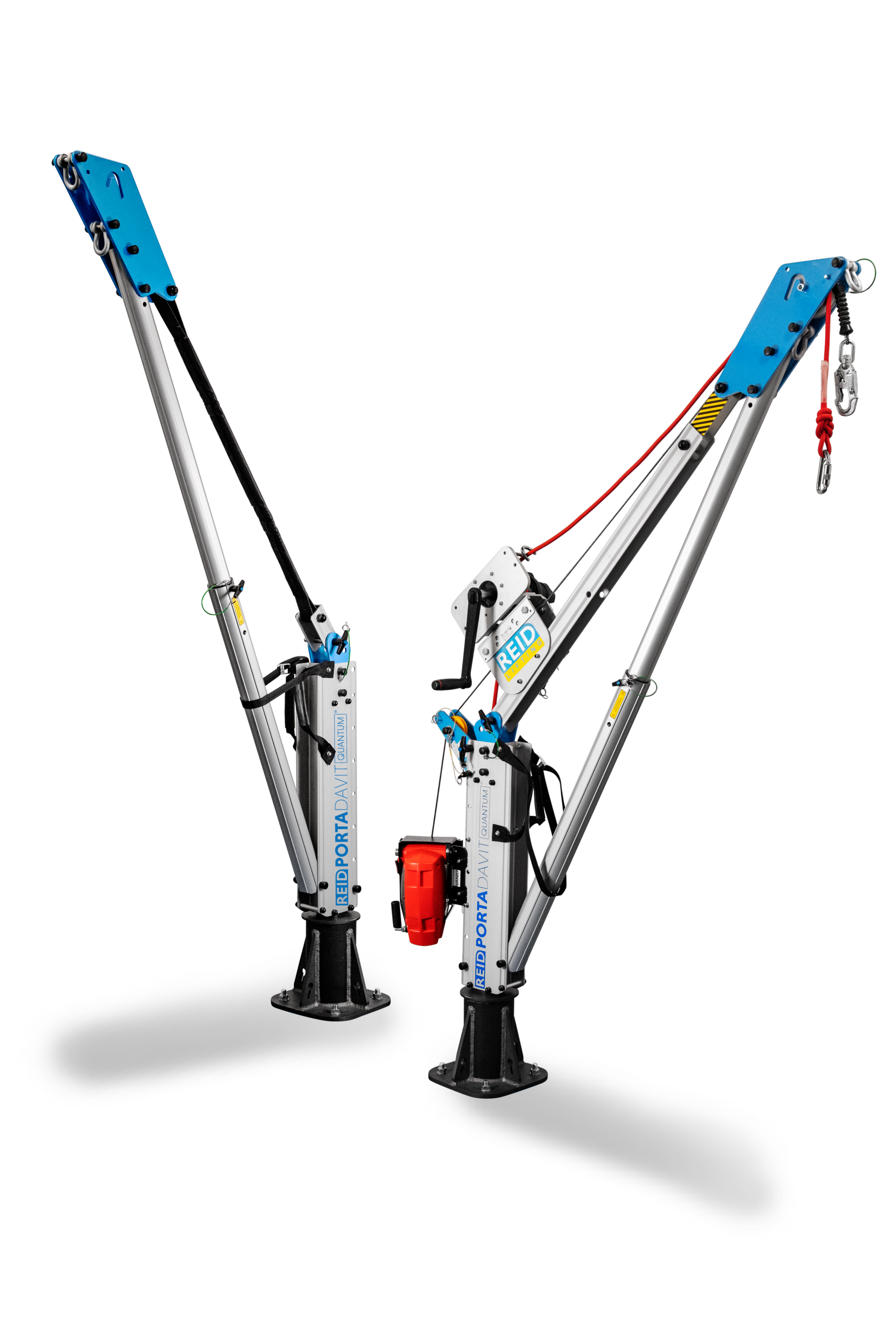 Reid Lifting Porta Davit Quantum | Extended Reach (500kg Goods / 250kg Personnel) | 1500mm Radius