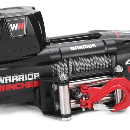 Warrior Titan 4500lb Winch - 12v Steel Rope